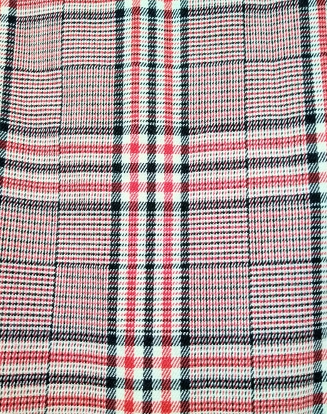 Plaid Pattern Ruffle Top Skirt - Picture 7 of 16